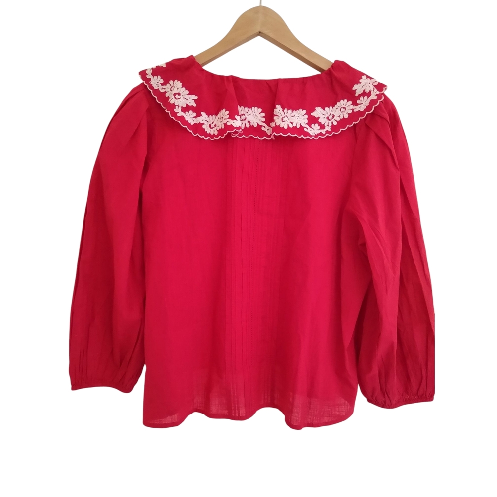 The GREAT Embroidered Floral Top - Picture 3 of 7